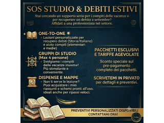 SOS STUDIO E AIUTO COMPITI