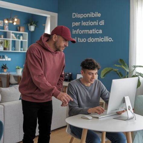 Insegnante certificato Microsoft per insegnamento uso computer