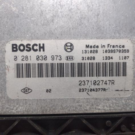 centralina motore renault captur 1.5 dci 90 (90 cv) ecu bosch 0281030973 - Foto 6