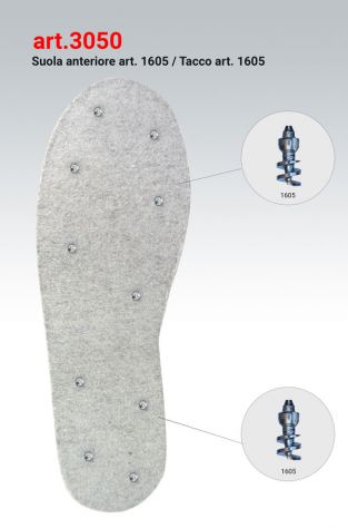 CHIODI STIVALI PESCA CON SUOLE FELTRO, WADING BESTGRIP + CHIAVE MONTAGGIO - Foto 3