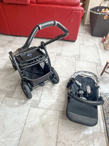 TRIO PEG PEREGO CARROZZINA PASSEGGINO OVETTO E ALTRO - Foto 7