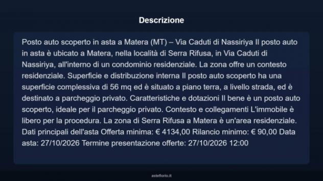 Immobile in asta di 56 m² in vendita a Matera - Foto 9