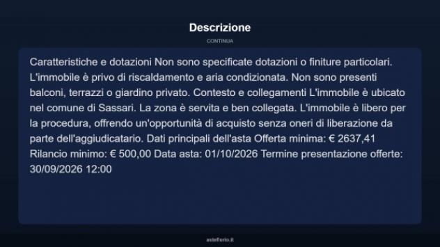 Immobile in asta di 20 m² in vendita a Sassari - Foto 10