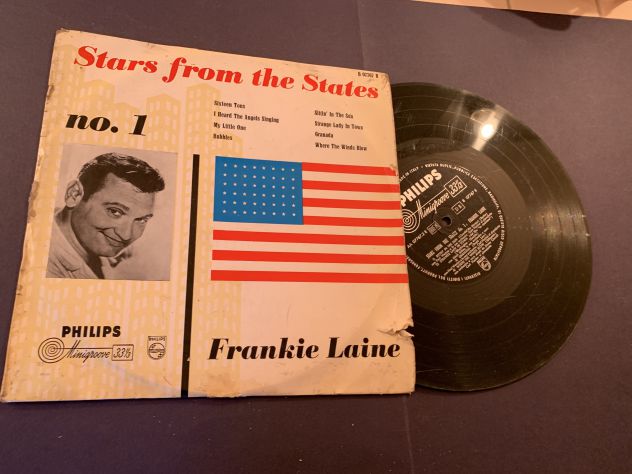 Vinile 33giri STARS FROM THE STATES  Frankie Laine  Lotto 44 - Foto 5