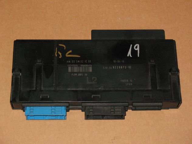 532470515 ECU BODY COMPUTER BMW 1 E81 E87 L2 1956095476 9229873-02 922987302