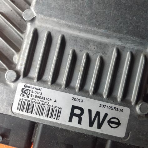 CENTRALINA MOTORE NISSAN QASHAI ECU 23710BR30A Continental S180033108 201 - Foto 5