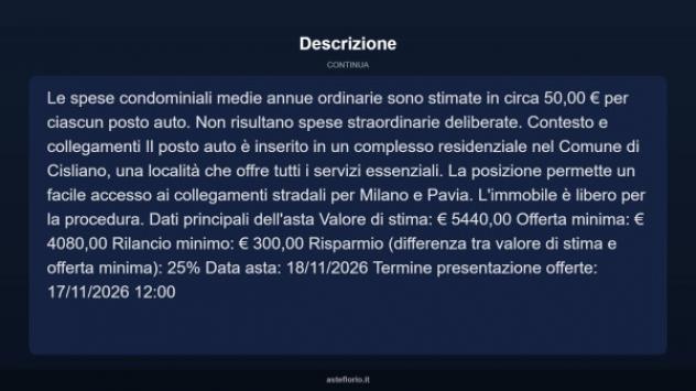 Immobile in asta di 16 m² in vendita a Cisliano - Foto 5