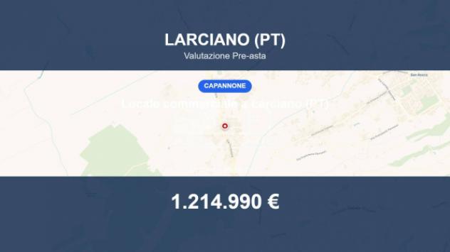 Immobile in asta di 4180 m² in vendita a Larciano