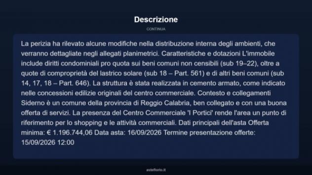 Immobile in asta di 1632 m² in vendita a Siderno - Foto 7