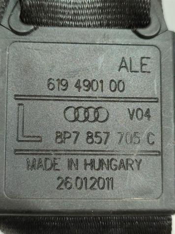 CINTURA DI SICUREZZA ANTERIORE SINISTRA AUDI A3 Cabriolet Serie (8P7) 8P7857705C CAY (0813) - Foto 3