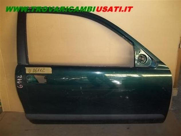 PORTA D. VERDE ROVER Serie 200  Carrozzeria  Lamierati esterni  Porte  Porta ant. dx. MG - ZR - 01-12-2001 - 01-09-2004, ROVER - 25 - 01-01-2000