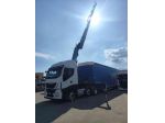 IVECO Stralis 460 con gru e semirimorchio collo d'oca rif. 24079872