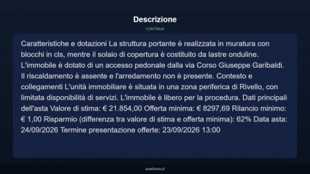 Immobile in asta di 19 m² in vendita a Rivello - Foto 6