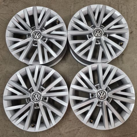 4 cerchi lega volkswagen t-roc r16 silver lt003392