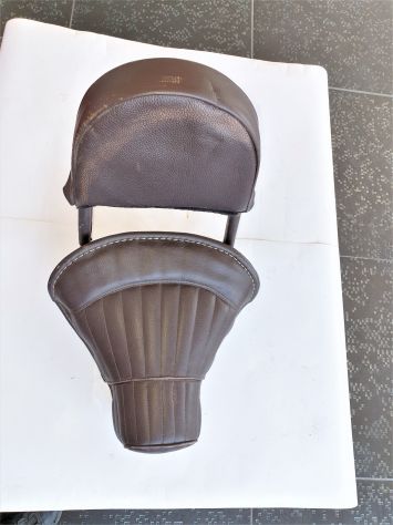 SELLA ANTERIORE MONOPOSTO CON SPALLIERA VESPA VINTAGE
