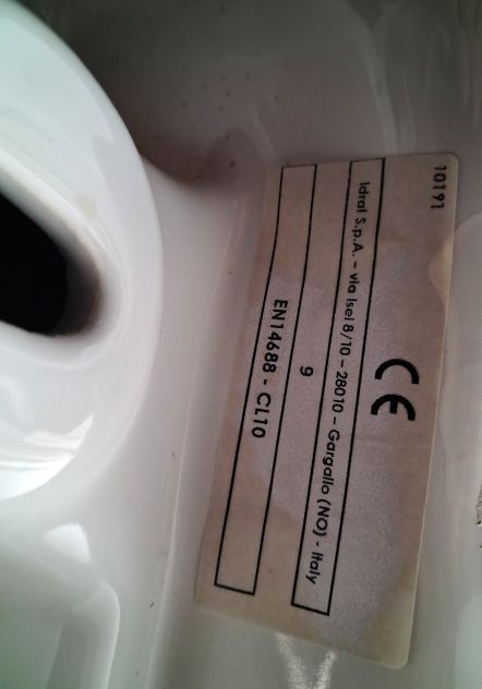 IDRAL LAVABO PER DISABILI ERGONOMICO SOSPESO NUOVO - Foto 7