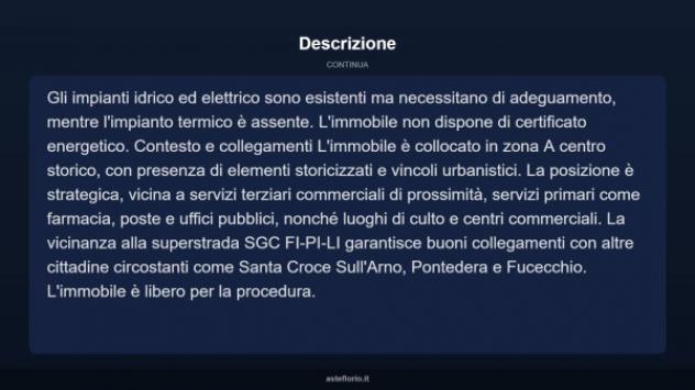 Immobile in asta di 78 m² in vendita a Castelfranco di Sotto - Foto 13