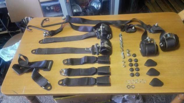 Cinture Sicurezza anteriori posteriori Fiat UNO 2 Serie 90 3 P.