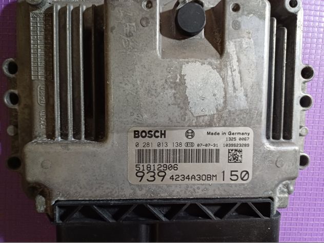 Centralina Motore Iniezione ECU BOSCH 0281013138 ALFA ROMEO 159 X3/X9 1.9 552046 - Foto 4