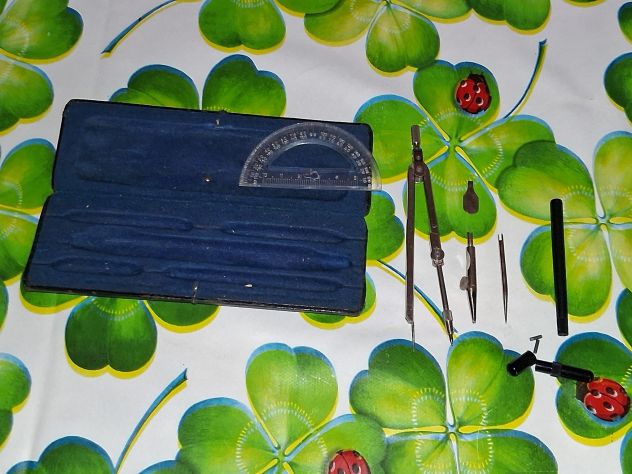 Compasso Precision 275 200 Vintage completo di accessori e astuccio - Foto 4