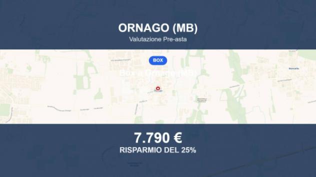 Immobile in asta di 16 m² in vendita a Ornago