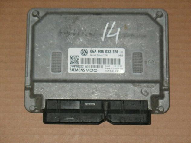 06a906033em ECU vw volkswagen golf 1.6 06a906033em 5wp40322 03 simos 7.1a