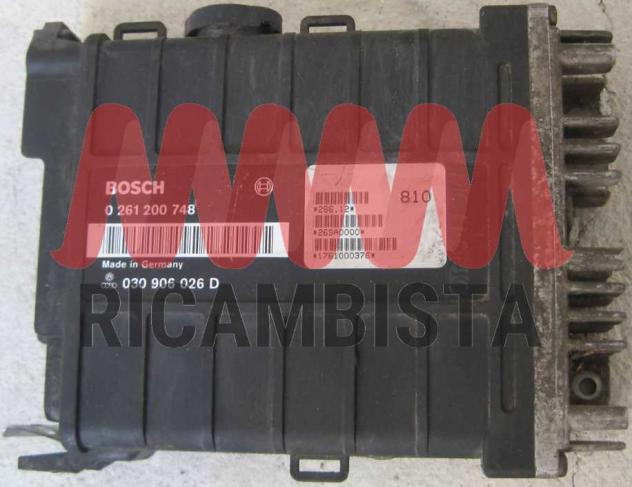 0261200748 030906026D Volkswagen Polo centralina motore Bosch