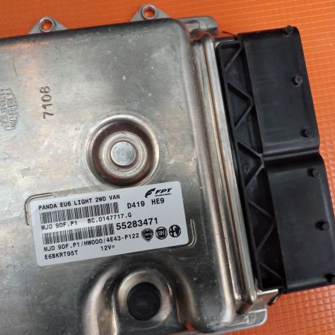 Centralina Motore FPT Fiat Panda 3^ 1.3 MJET MJD9DF.P1 55283471 HW000 - Foto 2