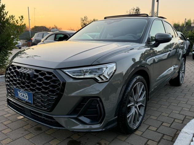 AUDI Q3 35TDI 150CV S-LINE IDENTITY BLACK TETTO PELLE NAVI - Foto 4