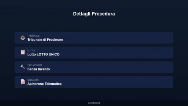 Immobile in asta di 129 m² con più di 5 locali e box auto in vendita a Frosinone - Foto 11