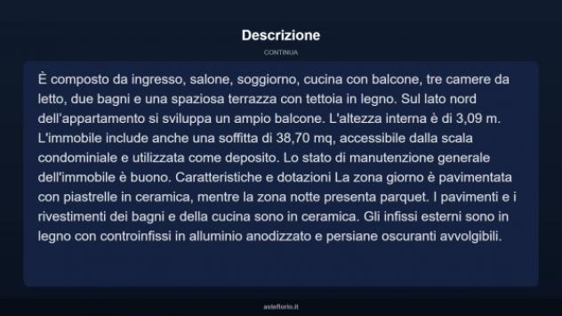 Immobile in asta di 236 m² con più di 5 locali e box auto in vendita a Polla - Foto 5