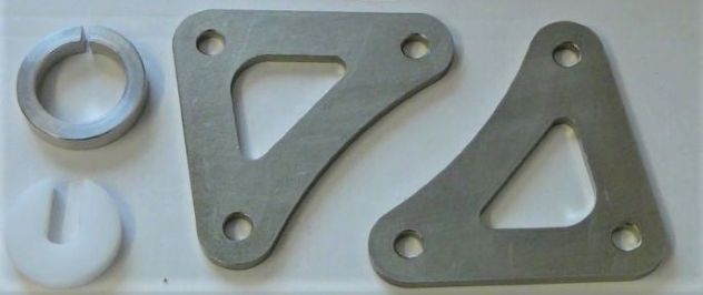 VOGE BRIVIDO 300 500 125 bauletto valigie laterali kit telaietti Shad - Foto 8