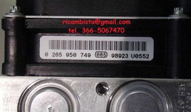 44050-05131 0265235406 Toyota Avensis 2.0 gruppo ABS pompa centralina - Foto 3