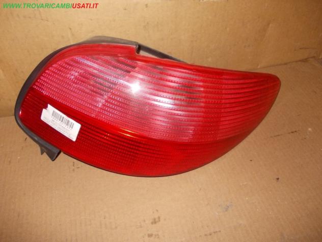 FANALE POST.D.(versione fino al 04/2003, con luci orizzontali) CABRIO PEUGEOT 206 (T1) 3 porte / 5 porte / CC 999-U31737 Parti elettriche  Fanaleria
