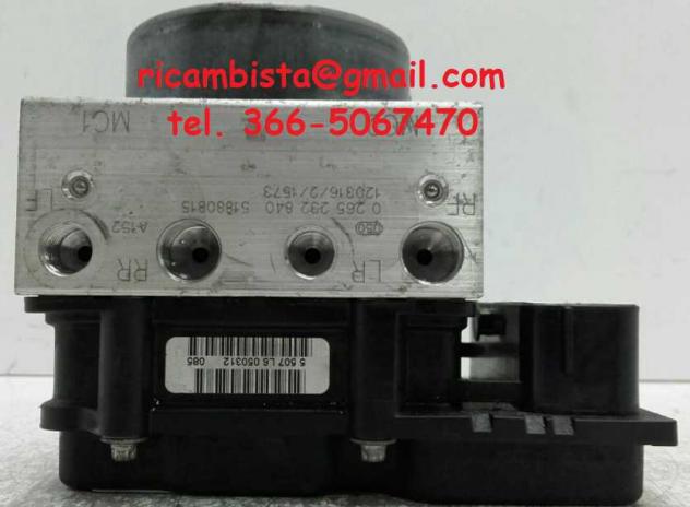 Fiat 500 1.2 benzina 2013 centralina gruppo pompa ABS 0265801087 - Foto 2