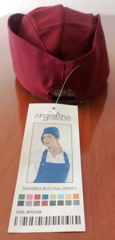 Cappello bustina unisex Panarea cameriere bar albergo mod. Angiolina–MT0109 - Foto 3