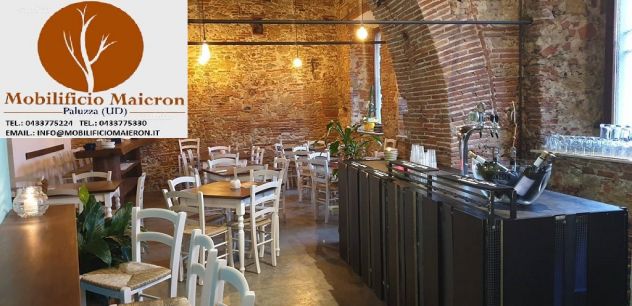 Tavoli Cosenza Per Arredo Bar Ristorante Pizzeria Shabby Chic - Foto 5
