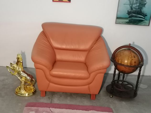 MERAVIGLIOSO SET DIVANI 321 in pelle ! CONSEGNA ! - Foto 4
