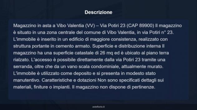 Immobile in asta di 26 m² in vendita a Vibo Valentia - Foto 4