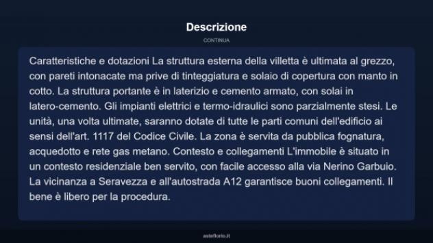 Immobile in asta di 258 m² in vendita a Seravezza - Foto 13