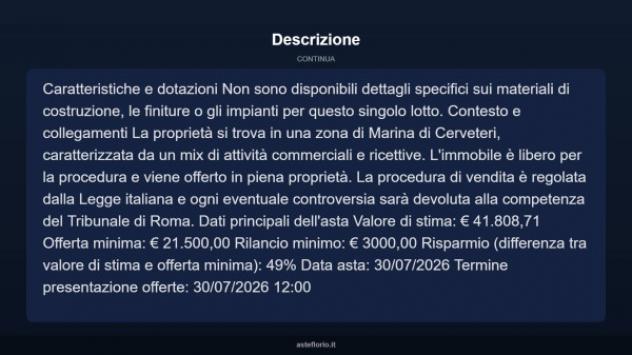 Immobile in asta di 70 m² in vendita a Cerveteri - Foto 8