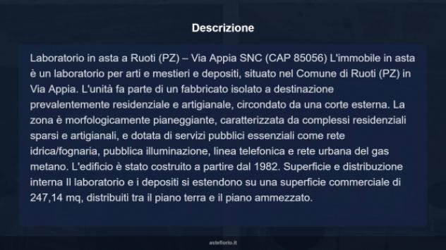 Immobile in asta di 247 m² in vendita a Ruoti - Foto 10