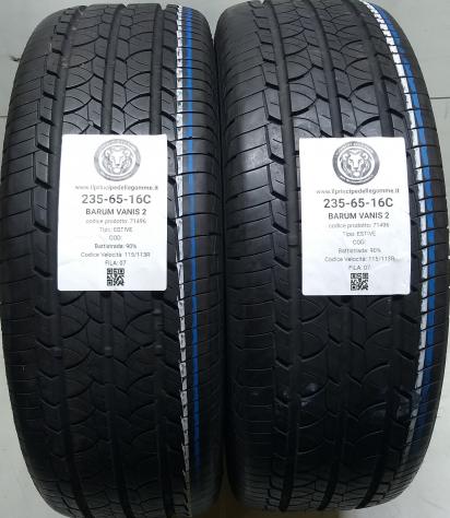 2 GOMME 235 65 17C BARUM A71496
