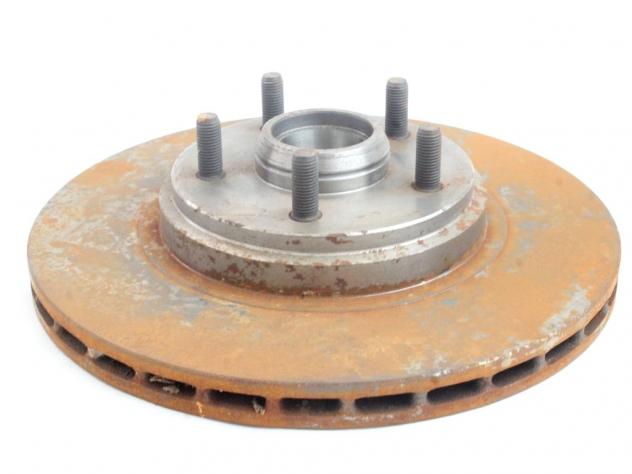 1330835 DISCO FRENO ANTERIORE BREMBO VOLVO 760 2.4 D 82KW (1982) RICAMBIO USATO 09306510 - Foto 3