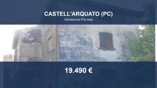 Immobile in asta di 136 m² con più di 5 locali e box auto in vendita a Castell'Arquato