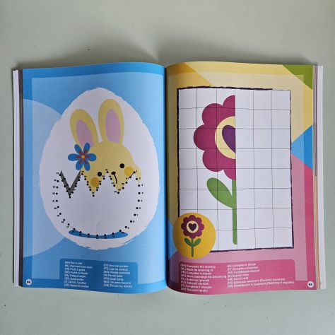 Libro da Colorare e di Attività, Pasqua + Stickers - Aa.Vv. - Wins Holland - 202 - Foto 3