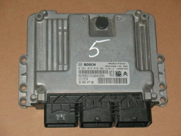 0281019818 ECU CENTRALINA CITROEN C3 0281019818 9805947780 EDC17C10