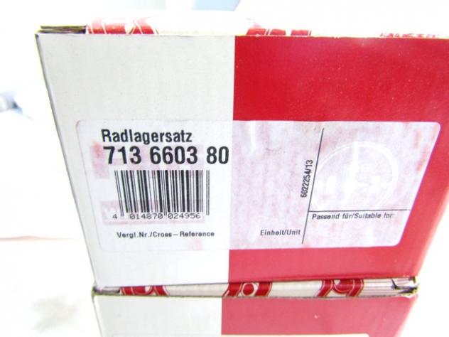 713660380 KIT CUSCINETTO RUOTA ANTERIORE FAG VOLVO S40 V40 1.9 TD 66 KW RICAMBIO NUOVO - Foto 3