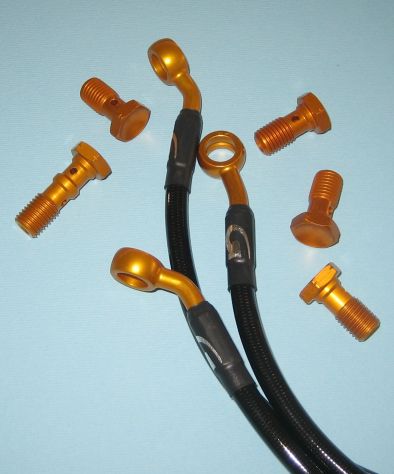 V Max 85-07 centralina Dynatek cupolino Mra tubi in treccia freni frizione - Foto 8