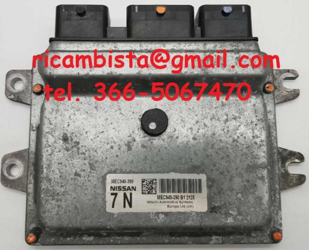 MEC940-390 Nissan Juke 1.6 benzina centralina motore
